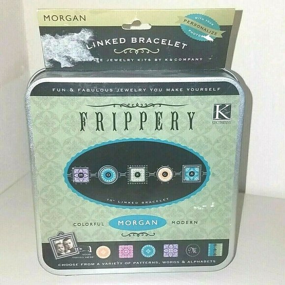 Link Bracelet Kit DIY Silver Blank Modern Colorful - Picture 6 of 6